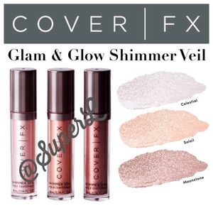 2/$25 COVERFX Glam Glow Shimmer Veil Glitter Eye Shadow Eyeshadow Celestial